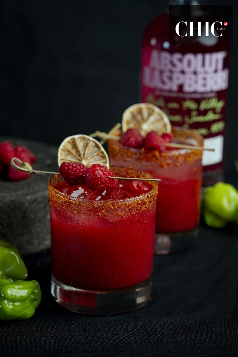 Este coctel ofrece la dulzura de la frambuesa fusionada con un toque de chile para una sensación de sabor única. (Cortesía)