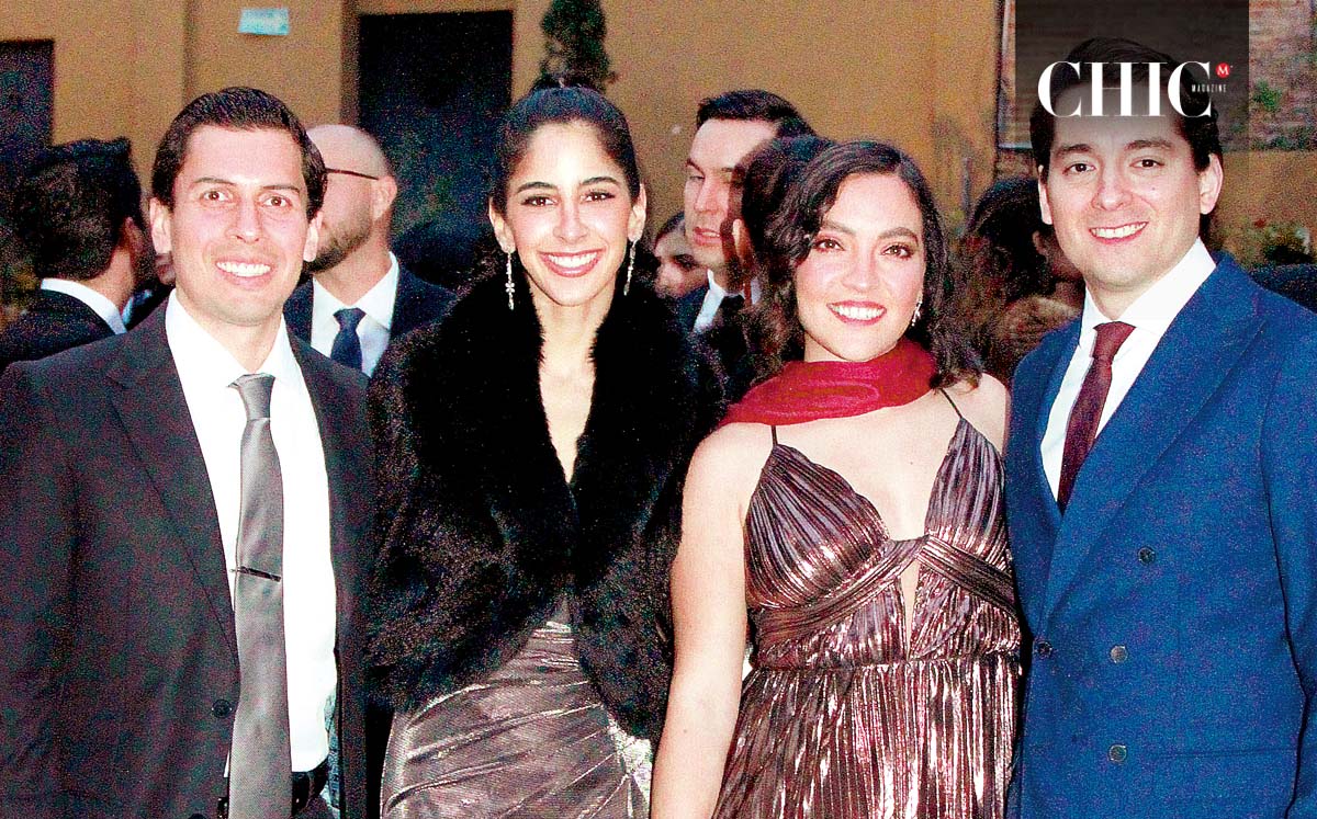 JOSÉ NAVARRETE, LEYLA FERES, ANA KAREN RAMÍREZ E ISAAC DE LA CRUZ nos regalaron sus mejores sonrisas en la boda