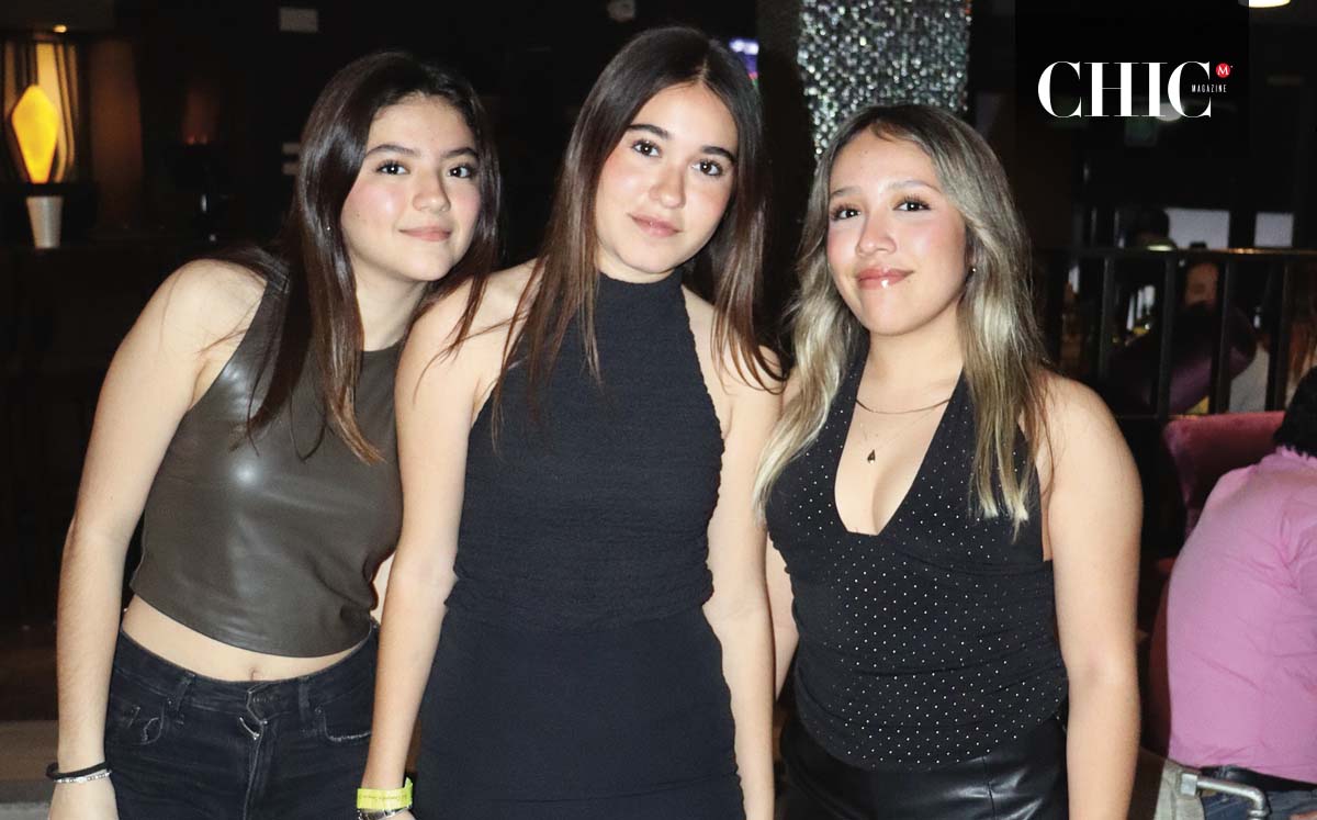 MARÍA JOSÉ LUPERCIO, ANGELUS GUZMÁN Y GRACE MAYA disfrutaron del gran ambiente en el bar del Club Campestre Tampico