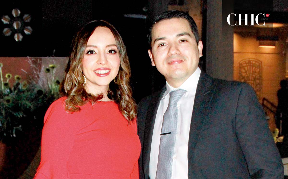 MARIANA MÁRQUEZ Y PABLO CASTRO llegaron puntuales al evento