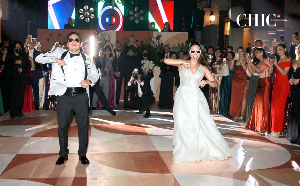 Los novios sorprendieron a sus invitados con dos bailes especiales