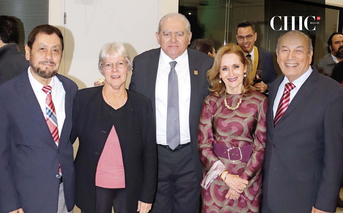 RAFA NIETO, CONNY YOSTEN, DAVID GÓMEZ, GLORIA SEPTIEN Y ERNESTO RAMOS orgullosos de celebrar la onceava edición de Medallas de Liderazgo