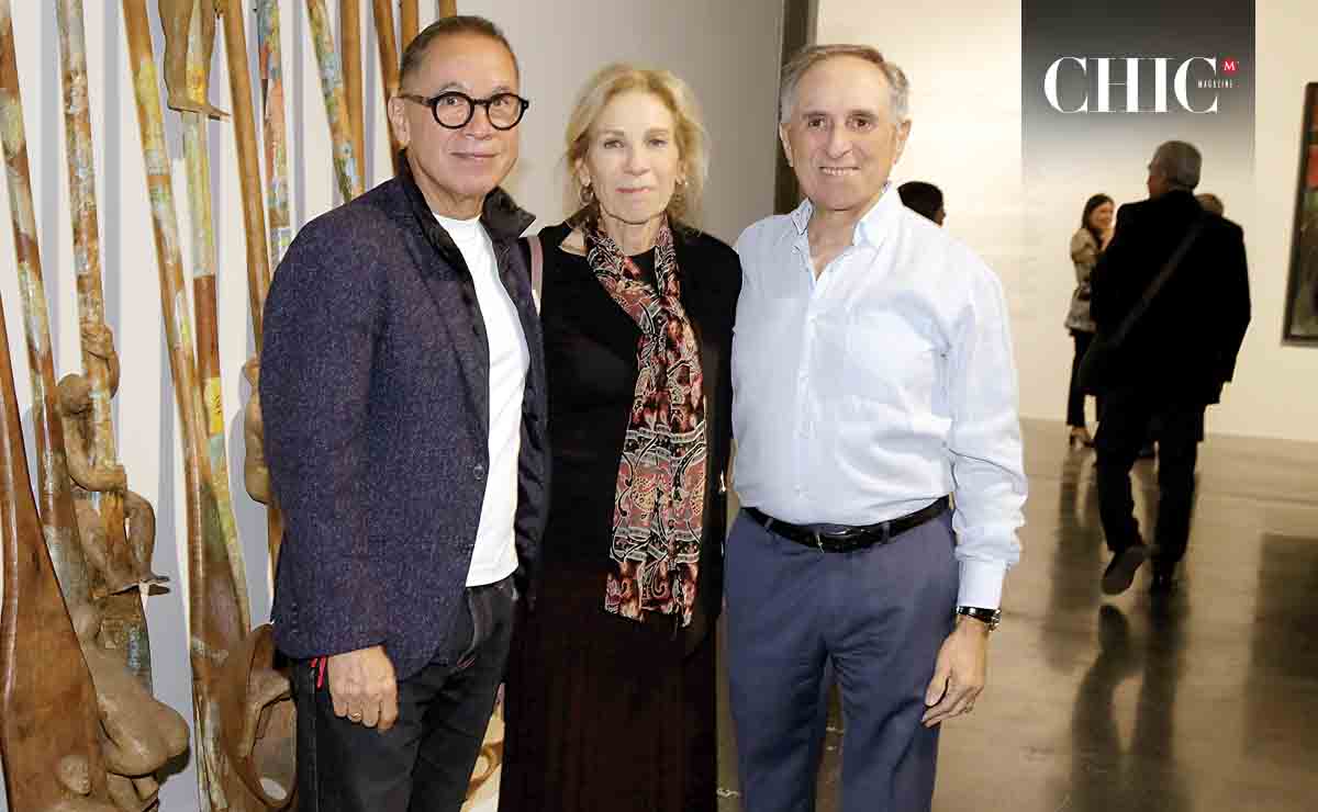 Agustín Arteaga, Miriam Medrez y Jacobo Wapinski / Fotos: Omar Valdez