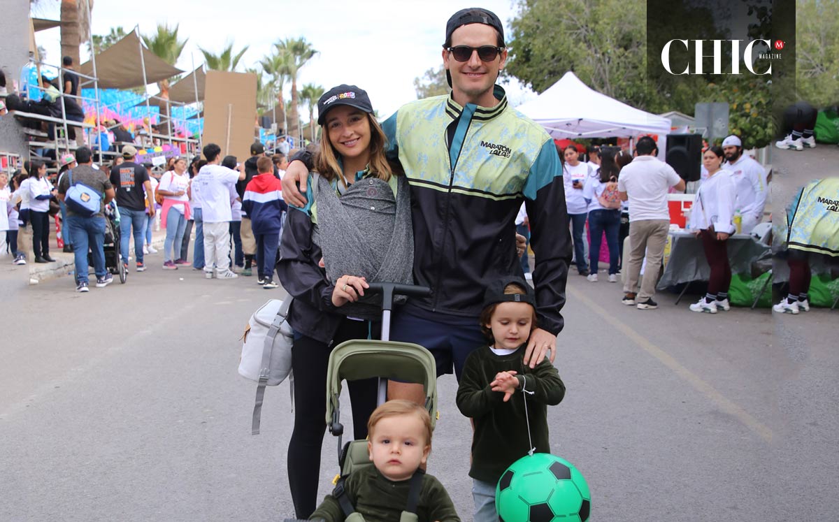 Ana, Daniel y sus pequeños