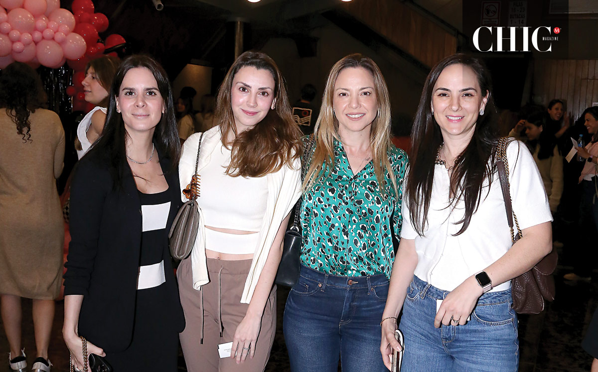 Cecilia Lucía Martínez, Marielle Califa, Brenda Erhard y Vivis Gutiérrez de OchoaCatalina de Nájera y Eugenia Nájera