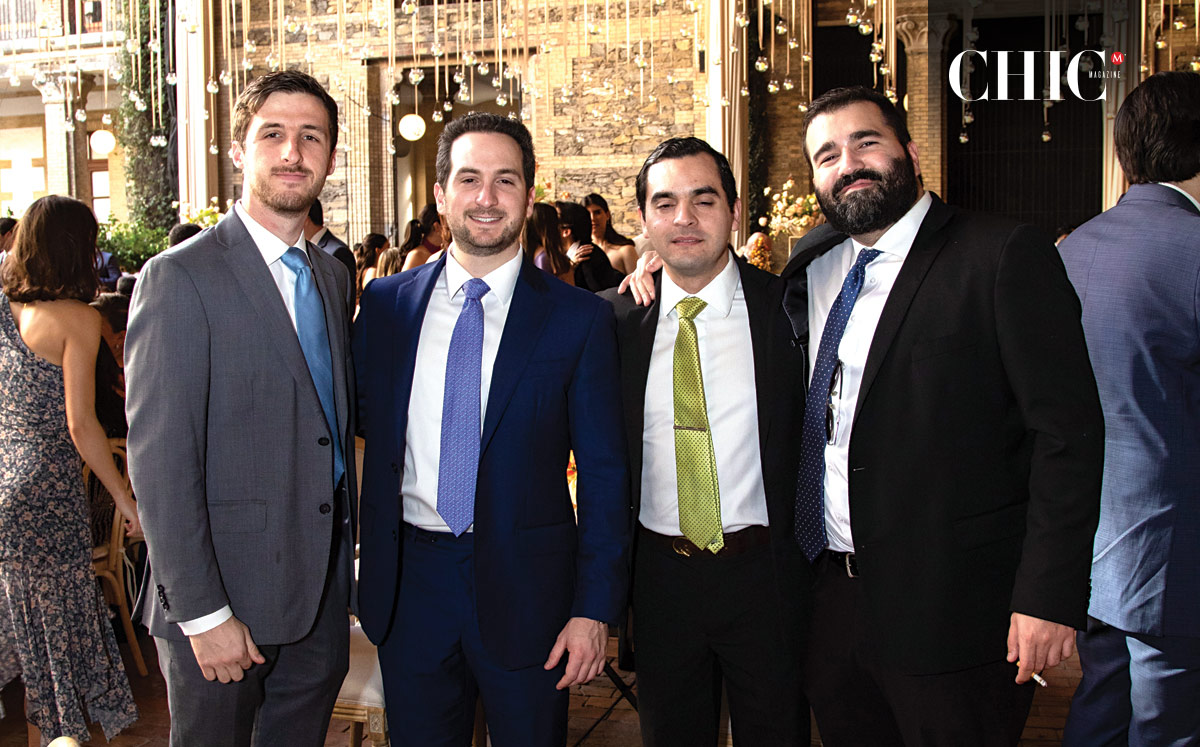 Claudio González Cavalli, Alejandro Guajardo, Alejandro Guevara y Ricardo Moreno