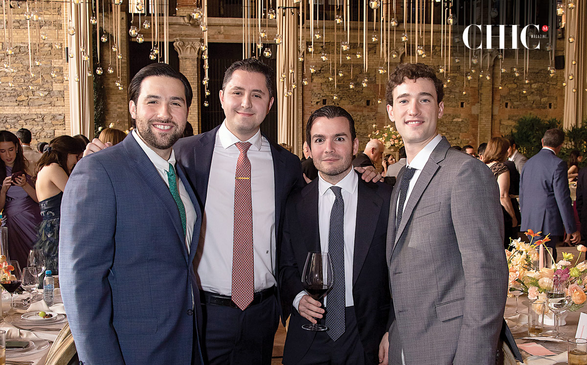 Gerardo Alanís, Sergio Santamaría, Alberto Álvarez y Gustavo Backhoff