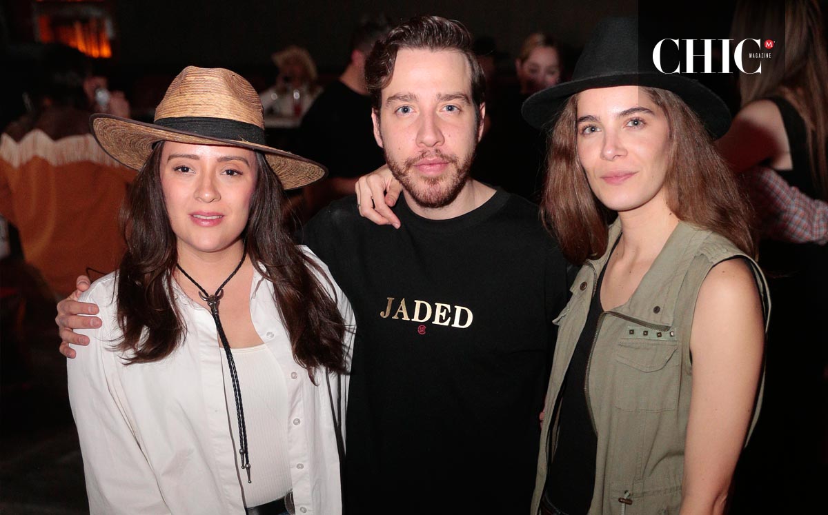 Katia Cantú, Alejandro López Rangel y Mercedes Ordóñez