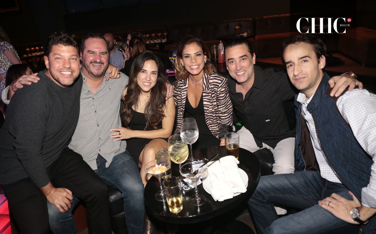René Cuevas, Jorge Fernández, Ana Paula Elizondo, Brenda Garza, Paco Lozano y Rodrigo Troncoso / Fotos: Daniel Saldívar