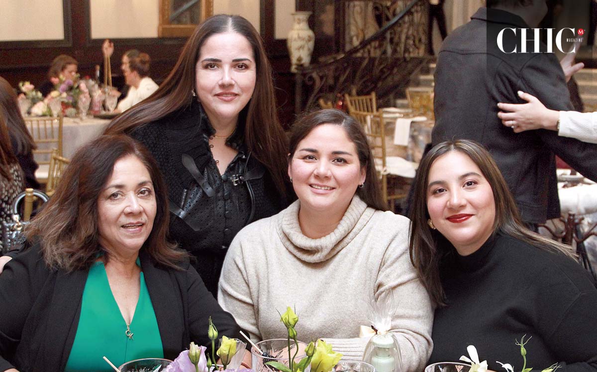 SONIA CASTILLO, MARIANA RAMOS, ROCÍO FLORES Y FER JIMÉNEZ llegaron puntuales al Casino Tampiqueño