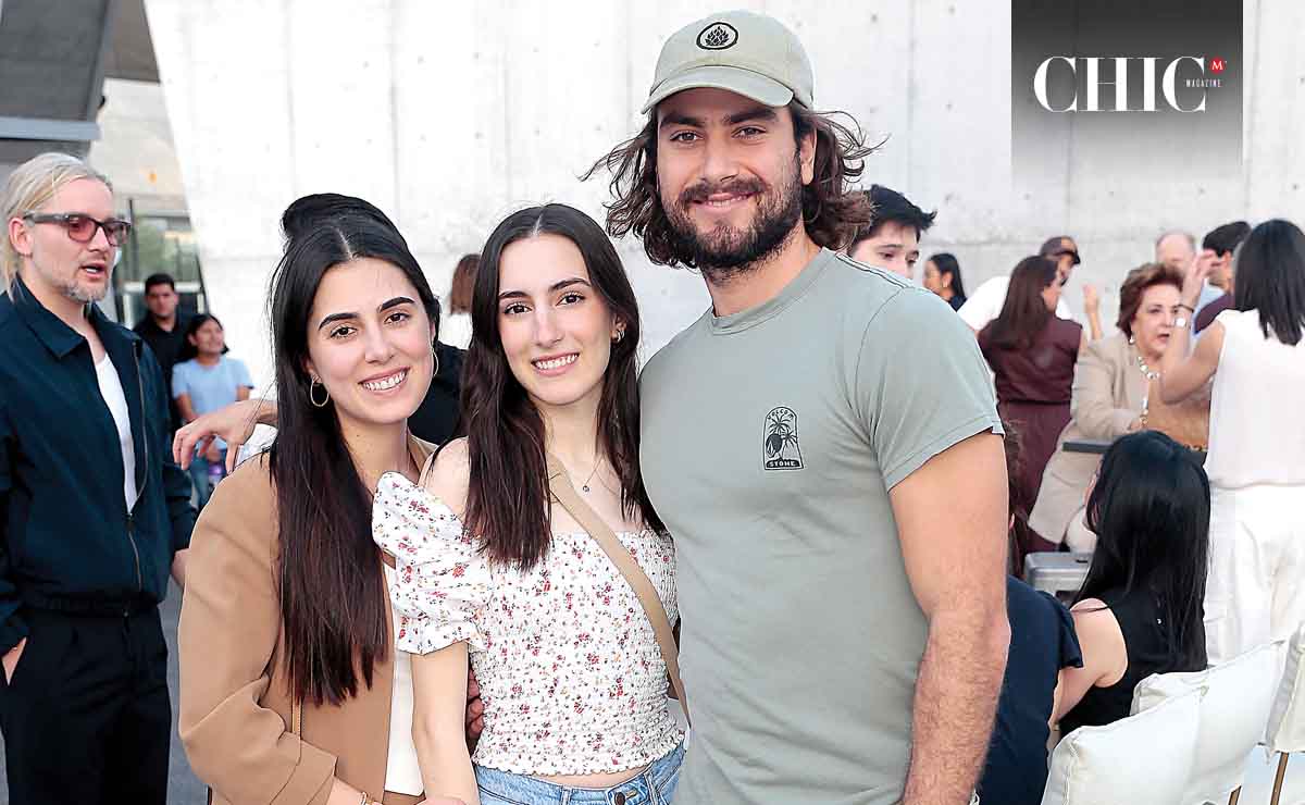 Vero González, Mariana González y Alberto Garza / Fotos: Daniel Saldívar