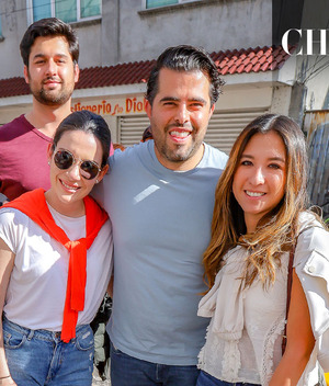 Ale Morales, Ximena Argundi, Andrés García, Marco Mendez y Goyo Garrido