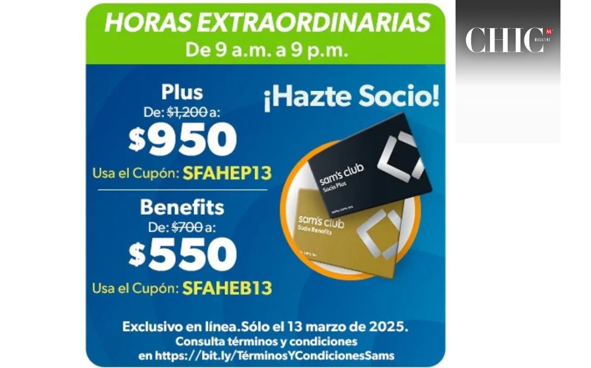 Sam's Club pone en descuento sus membresías (Sam's Club)