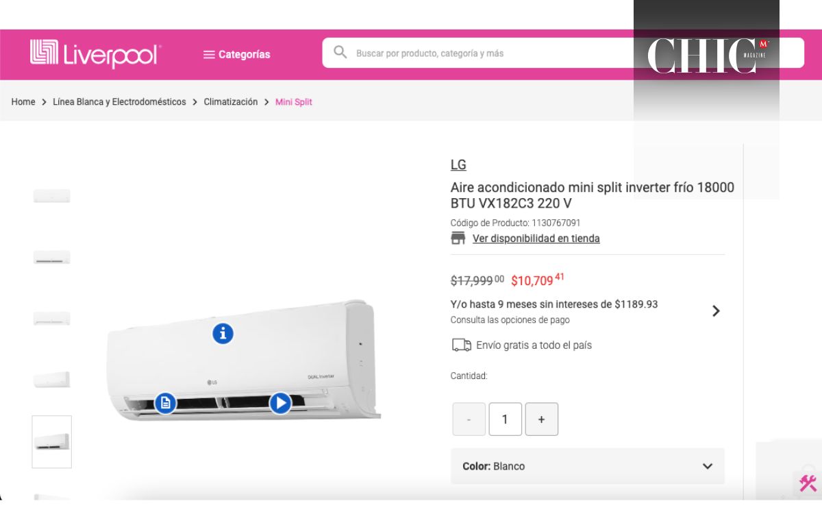 Precio del aire acondicionado en Liverpool (Liverpool)