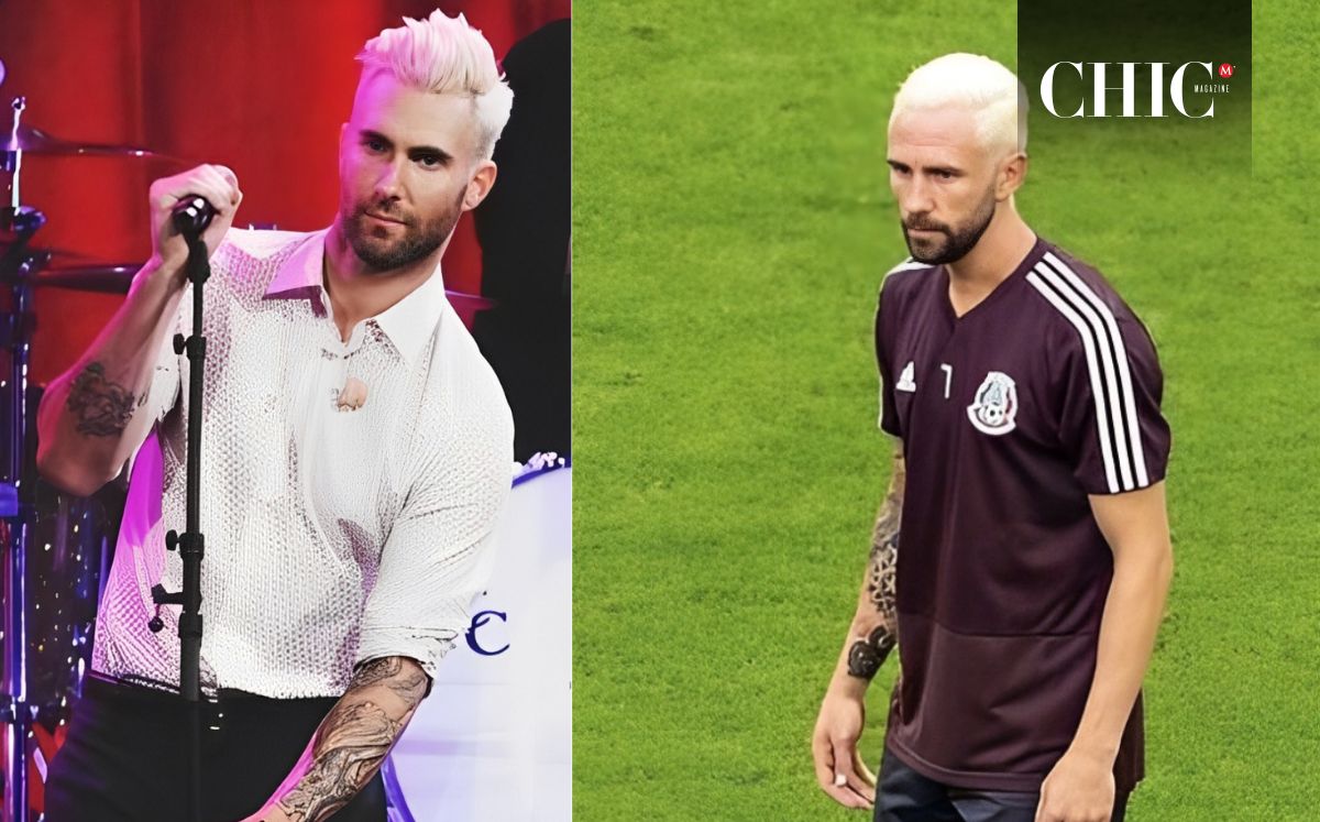 El parecido del futbolista con el cantante (X)