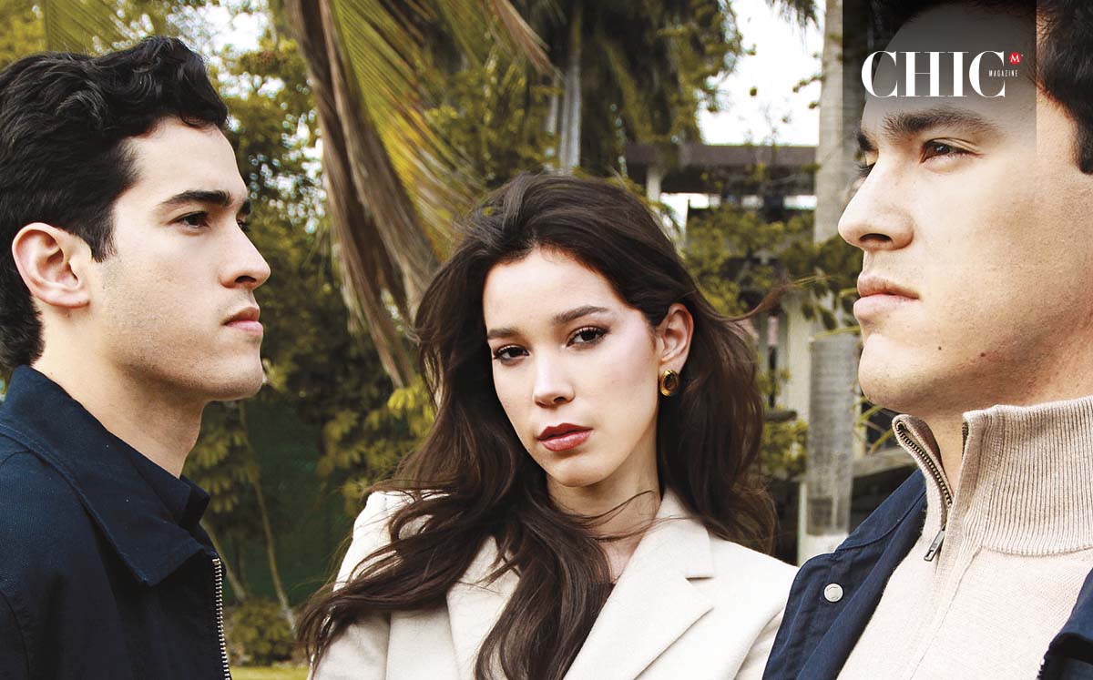 Lorenza, Hugo y Rafa Andrade