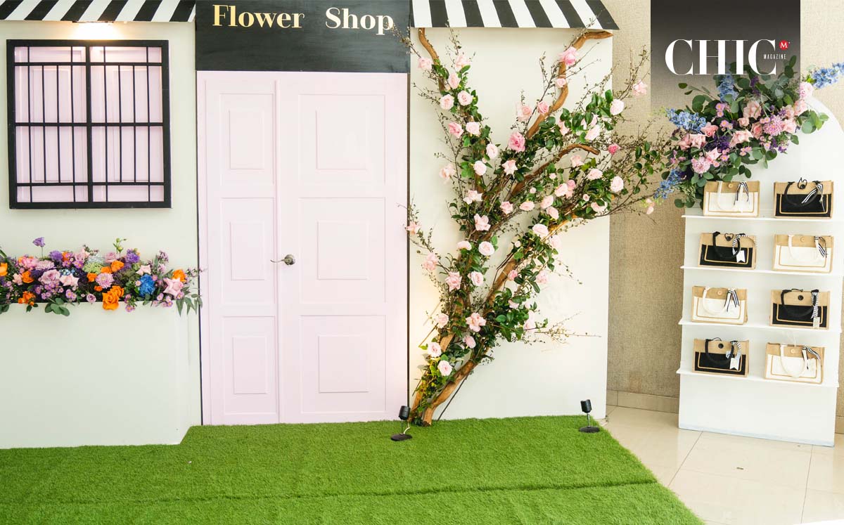 Detalles de la decoración del evento
