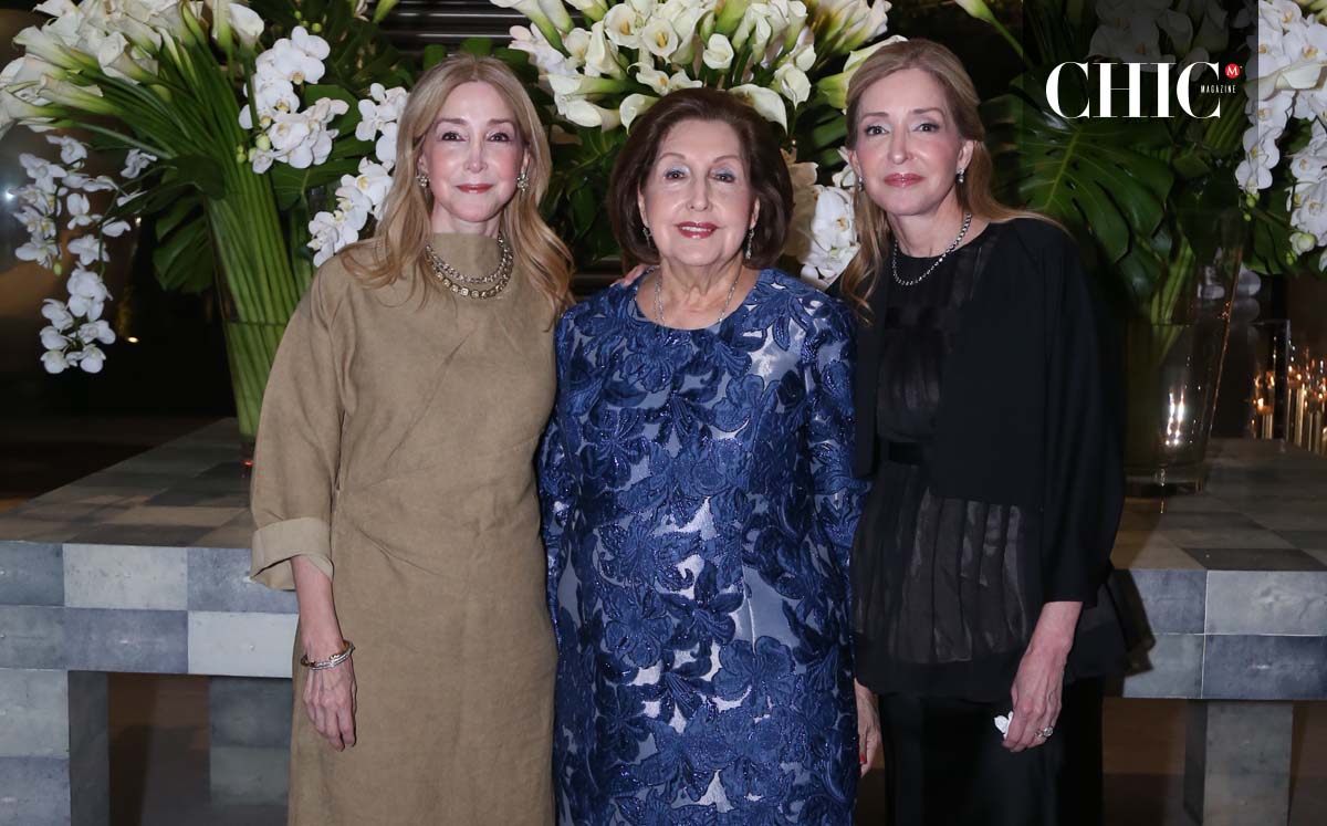 Balbina Herrera, María Elena Garza de Herrera y Bárbara Herrera