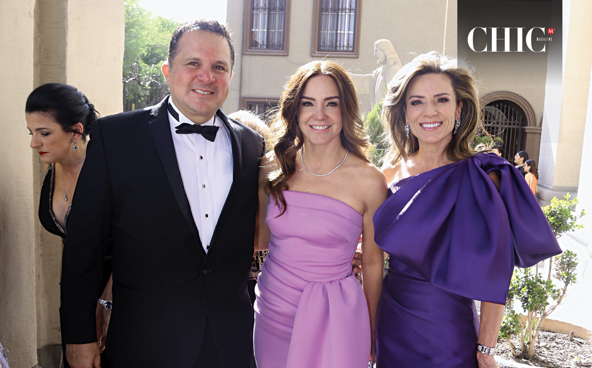 Carlos Durán, Alejandra Mayer de Durán y Lorena de Gámez