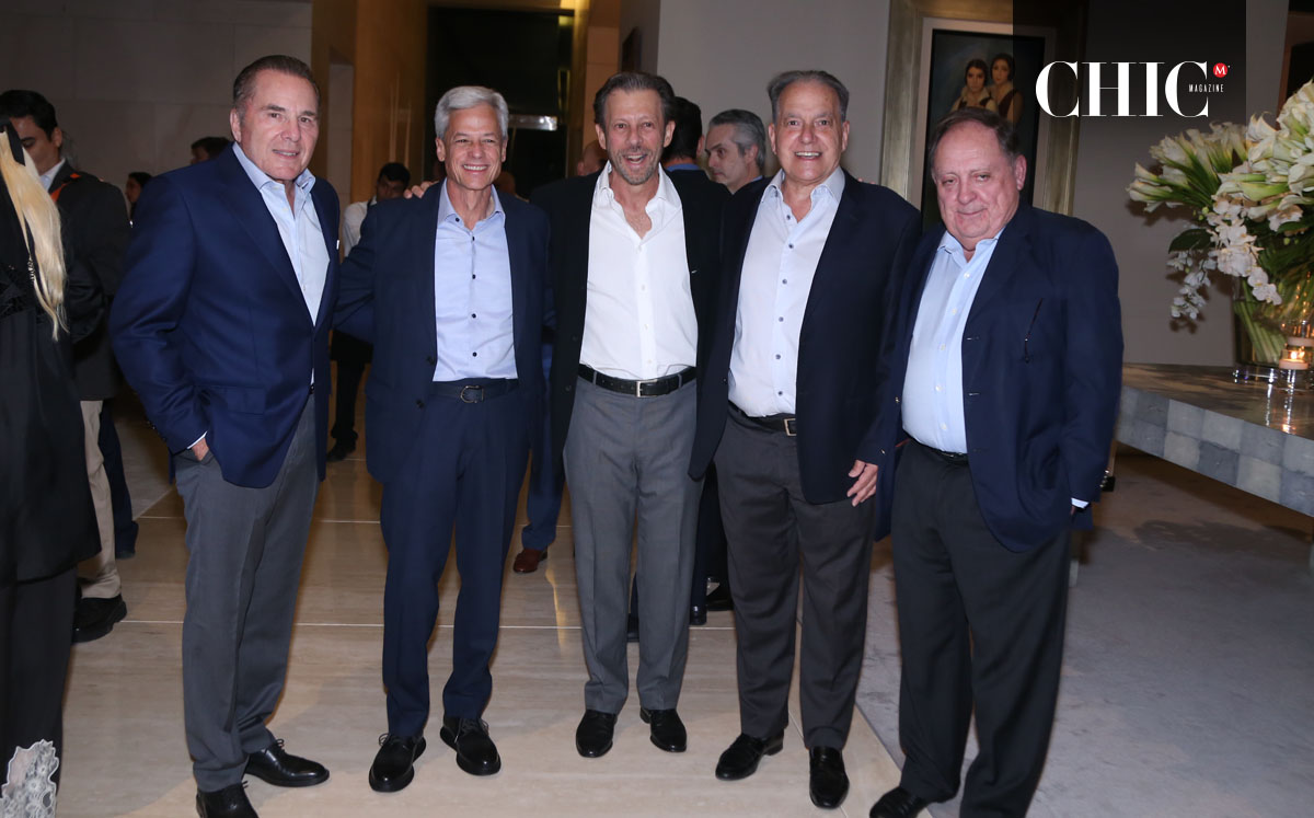 Carlos Quintanilla, Enrique Zambrano, Alonso Ayala, Raúl Jasso y Armando Garza Sada