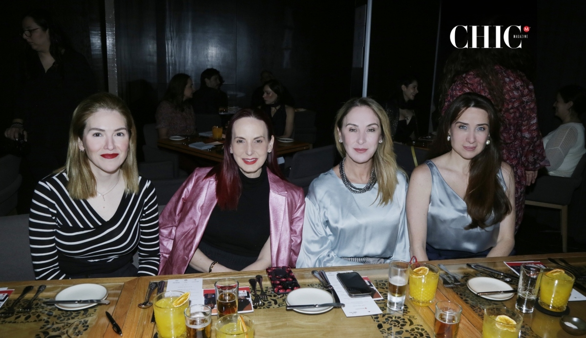 Gaby Espinosa de Kuri, Mónica García de Moyeda, Alejandra Garza y Roberta Levy