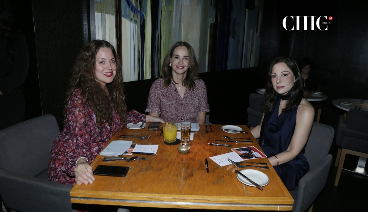 Greta Villarreal, Mónica García y Bárbara O'ward de Schwarz