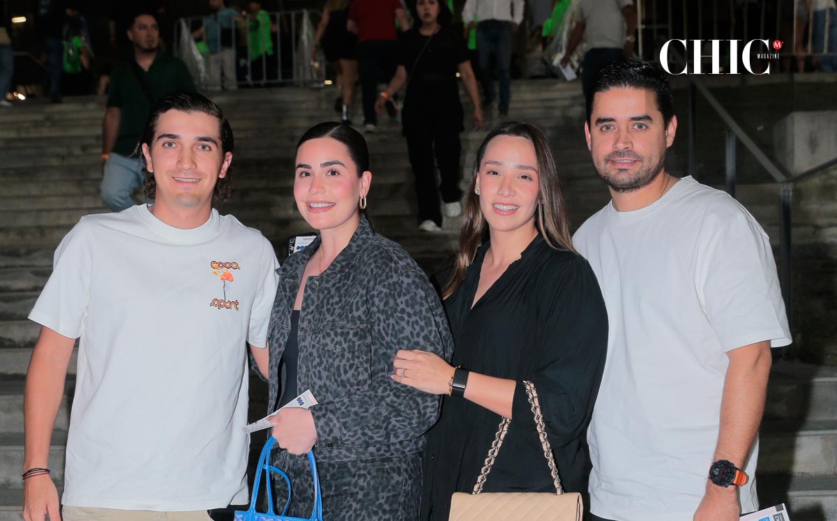 Hugo Vidaurri, Ale Camarillo, Clau Camarillo y Eduardo Gil