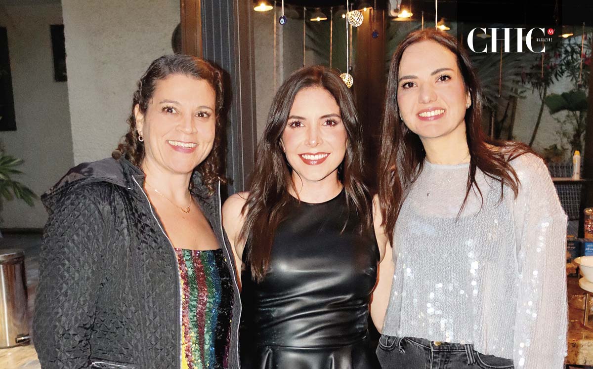 ADRIANA GARCÍA, PAULINA MANAUTOU Y CECILIA DÍAZ disfrutaron del dress code de bling bling