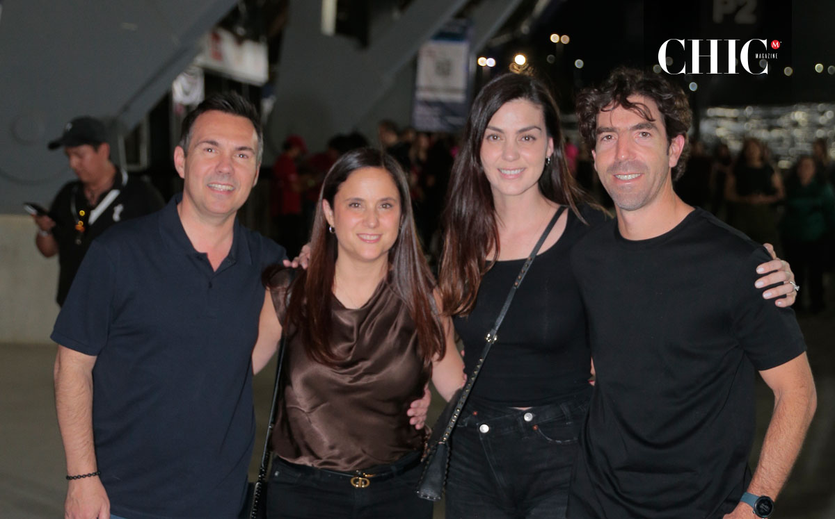 Jaime Benítez, Gaby Mendoza, Paty Azcúnaga y Luis Felipe Salas