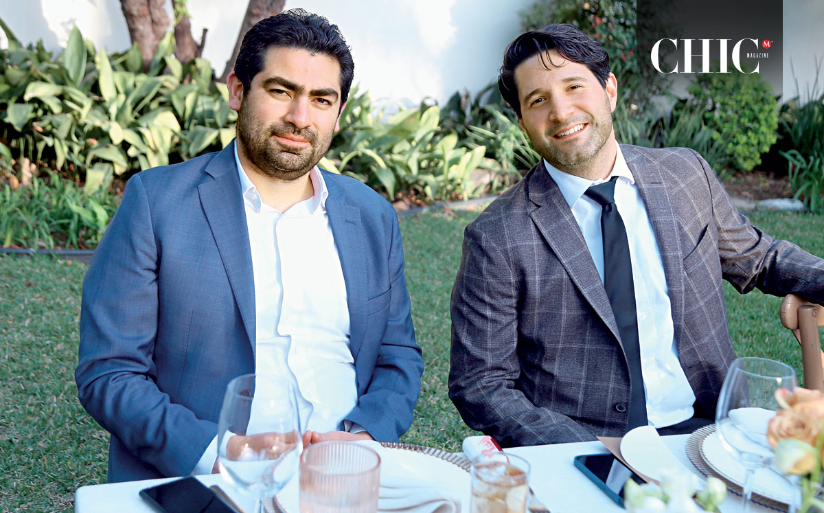 Juan Pablo Velez y Sergio Moreno