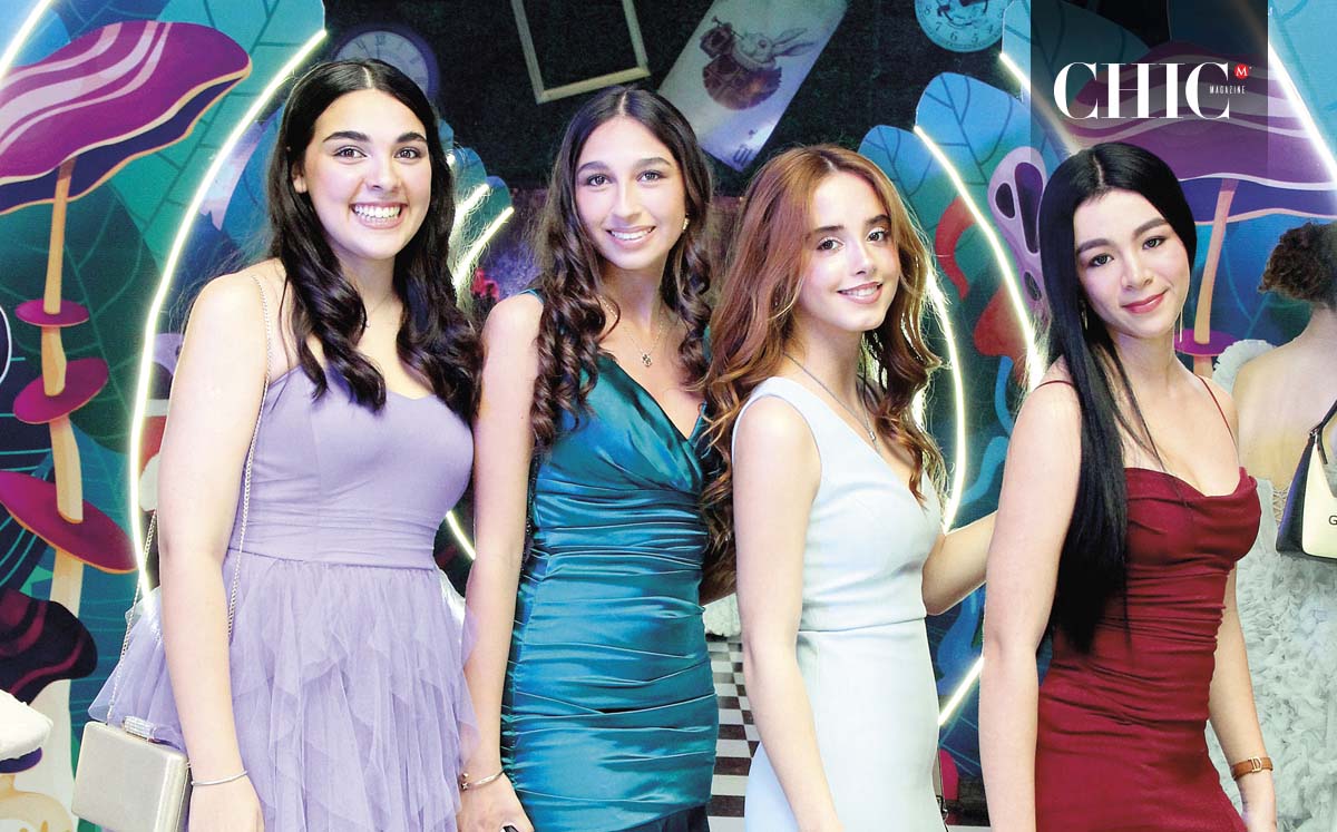 MELISSA PAREDES, MERCEDES GARCÍA, EUGENIA RAVIZE Y ANA SOFÍA MARTÍNEZ nos regalaron sus mejores sonrisas