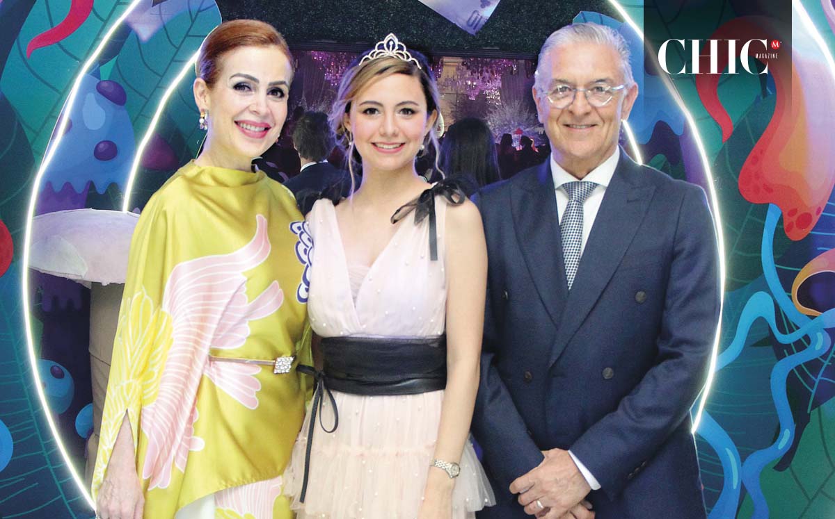 DIANA TERRAZAS, CAROLINA DEL RÍO Y ANTONIO DEL RÍO felices en el Casino Tampiqueño