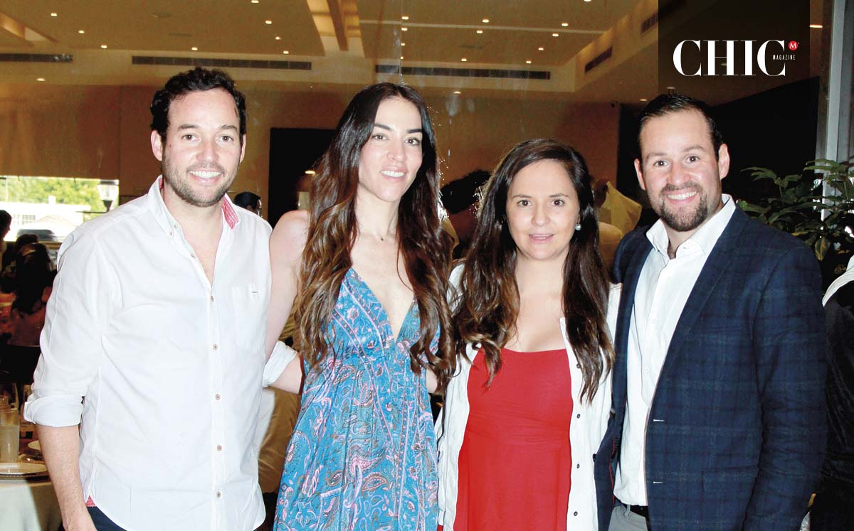 RENÉ MEZA, MICHELLE MEZA, MARÍA MEZA Y SANTIAGO MEZA llegaron con sus mejores outfits al evento