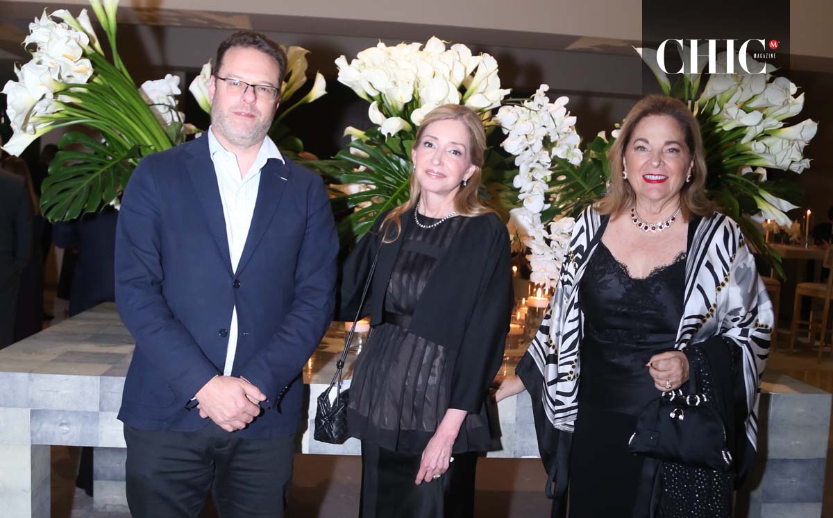 Ricardo Marcos, Bárbara Herrera y Liliana Melo de Sada