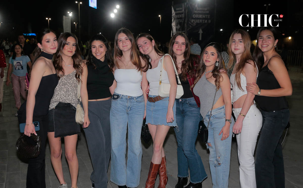 Valeria González, Regina Páez, Valeria Molina, Regina Guerra, María Villarreal, Gabriela Vivanco, Paulina Ima, Valeria Zambrano y Cordelia Farías