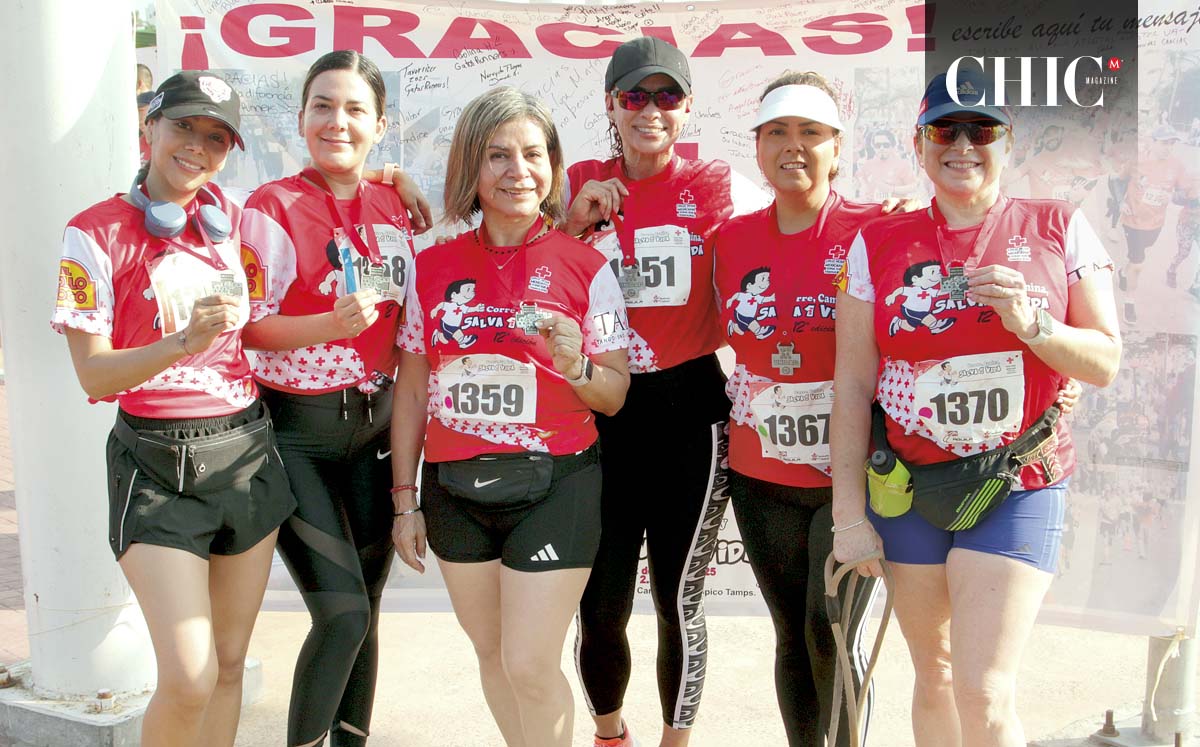 ROSARIO ISLAS, ARA MAR, ISABEL SALAZAR, CLAUDIA ACEVES, ERIKA MAGALI Y MARGARITA ADAME
