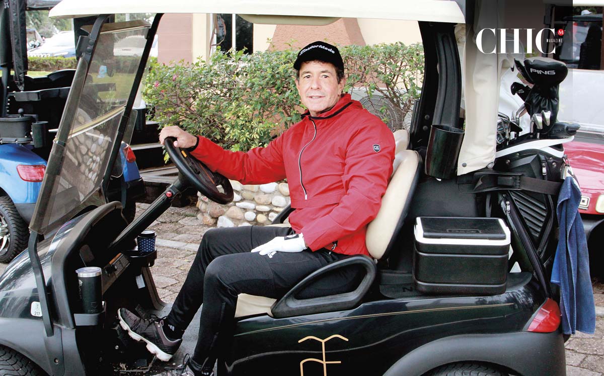 ALEJANDRO FERNÁNDEZ estuvo presente en el torneo de golf