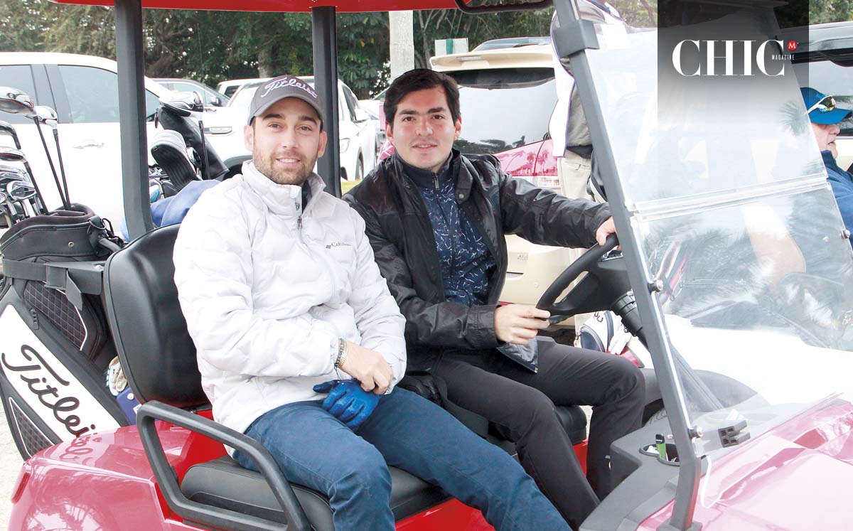 NASSIR ZAIBACK Y DAVID MENNAH felices de poder participar en el torneo a beneficio del DIF Tampico