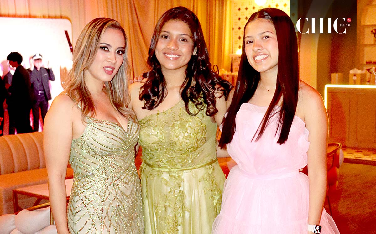 CRISTINA RAMOS, IVANNA BERMAN E ISABELLA BERMAN llegaron con sus mejores outfits al evento