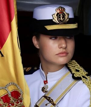 Fotos de la princesa Leonor son filtradas en su visita a Chile (Instagram)
