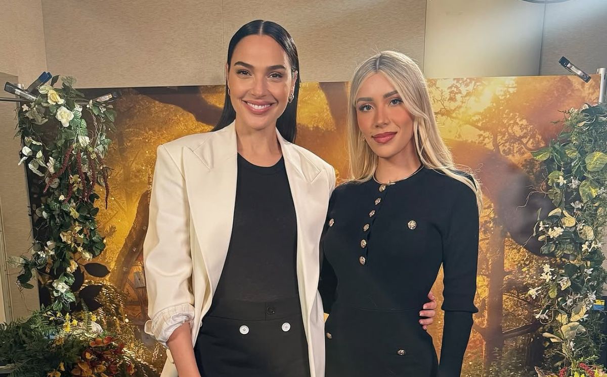 Priscy Escoto con Gal Gadot (Instagram)