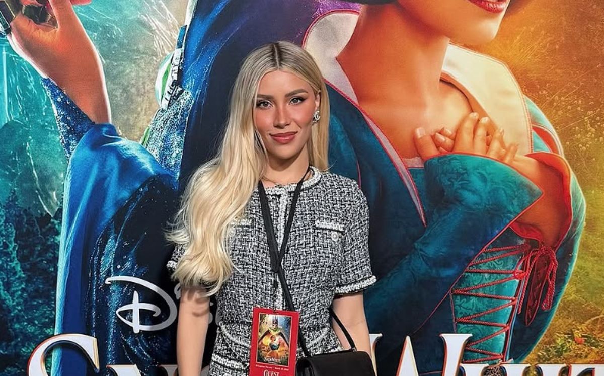 Priscy Escoto en la premiere de Blanca Nieves (Instagram)