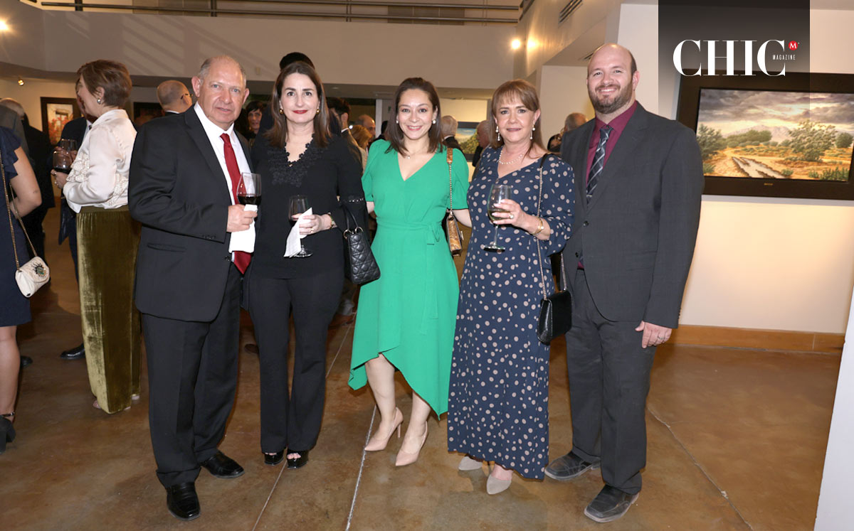 Alfredo, Margarita, Natalia, Laura y Ahmed