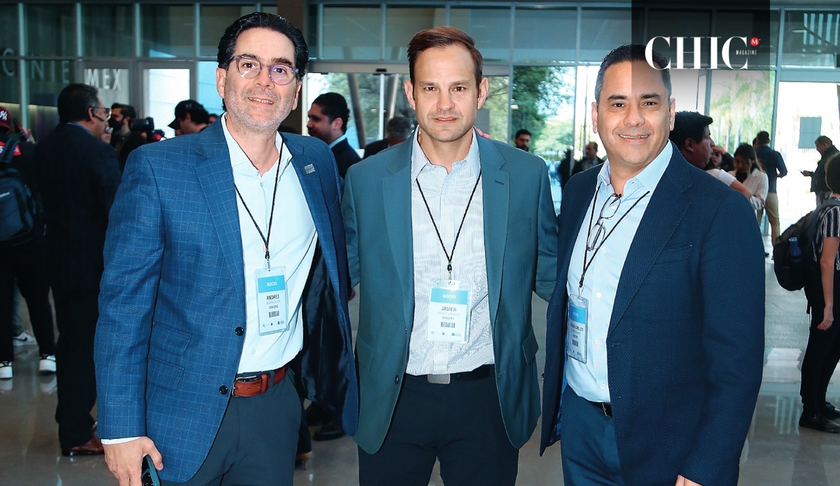 Andrés Guerra, Javier García y Antonio Oliver