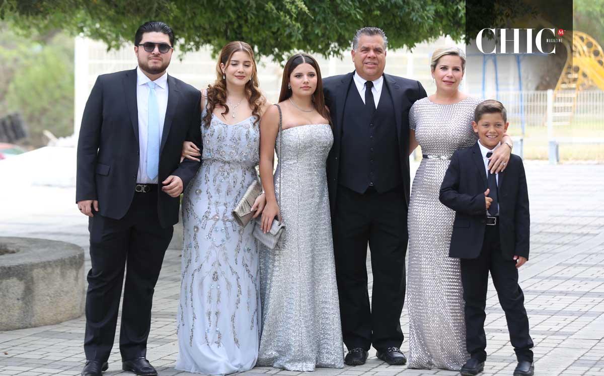 Emilio Rodríguez, Venezia Rodríguez, Ivanca Erhard,  Erick Erhard, Brenda de Erhard y Federick Erhard