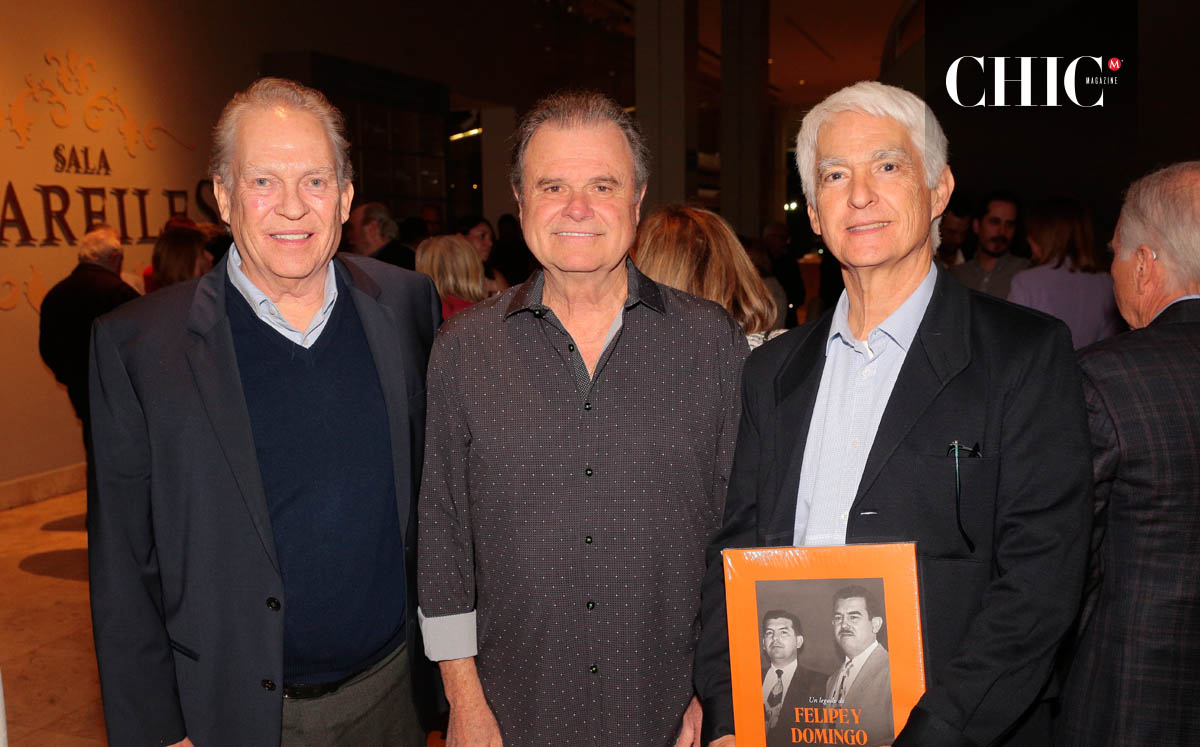 Eugenio Elizondo, Mario Laborín y Rodrigo Elizondo