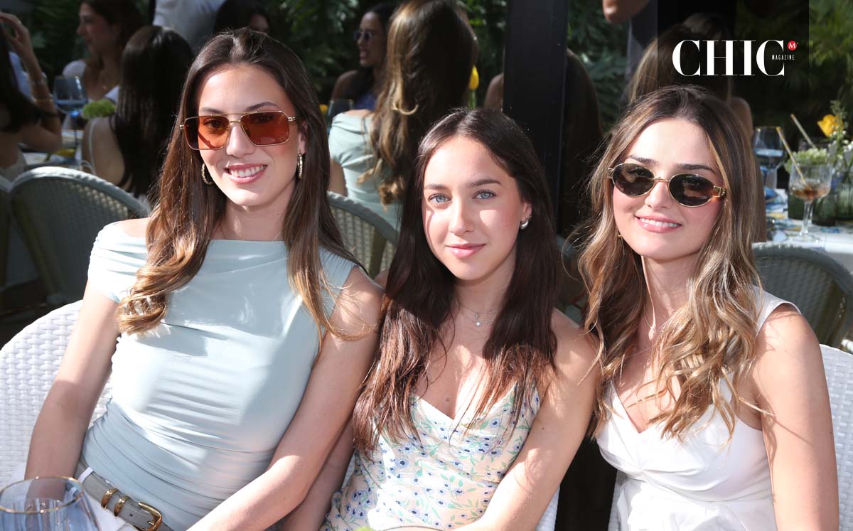 María Páez, Carola Martínez y Brenda Sada