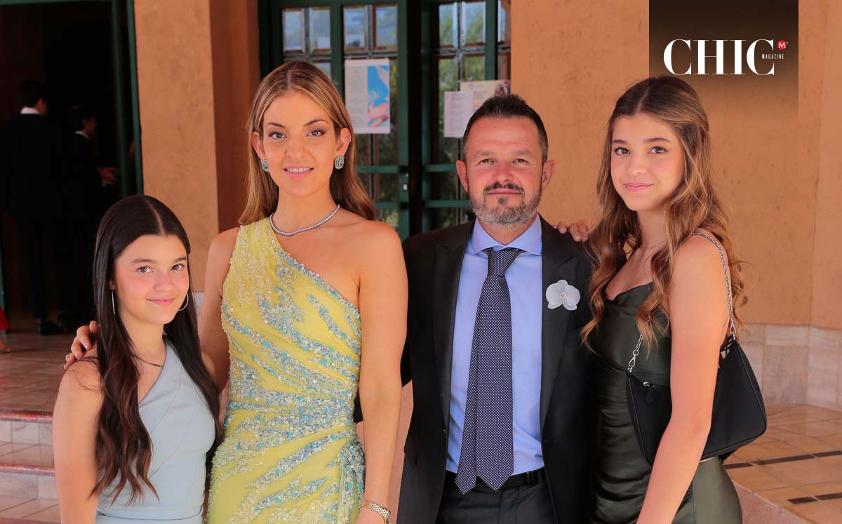 Regina Garza, Roby Goicoechea, Gerardo Garza y Roberta Garza