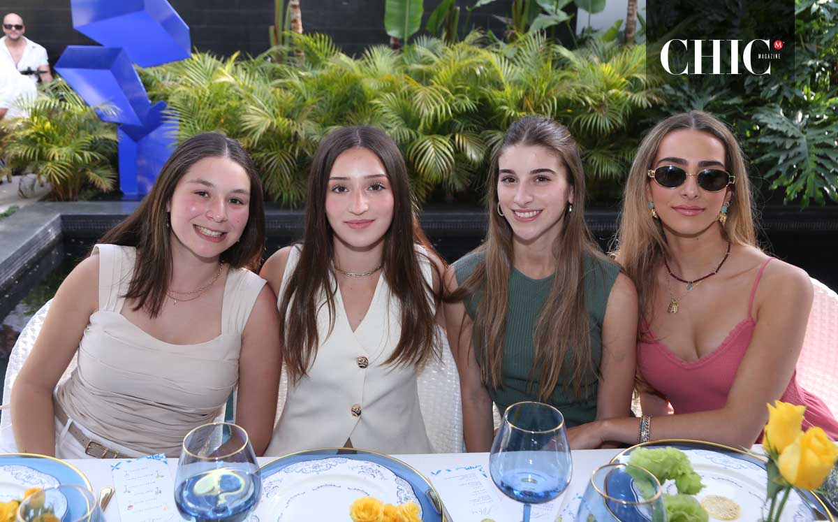 Sofi Alanís, Mariana Gómez, Mariel Garza y Amiel Martín