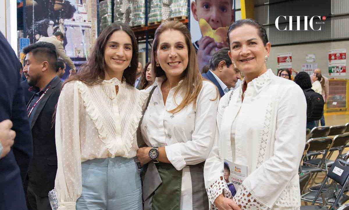 María Lozano, Alejandra Limón y Aide Castillo